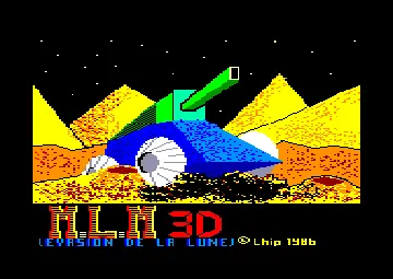 Mlm 3D - Evasion De La Lune (F) (1986) screen shot title